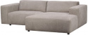 3-Sitssoffa \'Willard\' Schäslong H - Beige