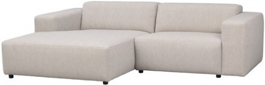 3-Sitssoffa \'Willard\' Schslong V - Ljusbeige