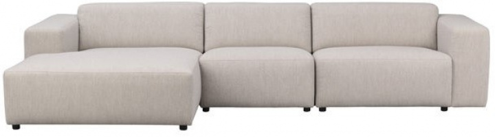 4-Sitssoffa 'Willard' Schäslong V - Ljusbeige