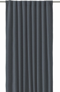 2-pack Gardin \'Greenwich\' 140x280 - Mörkgrå