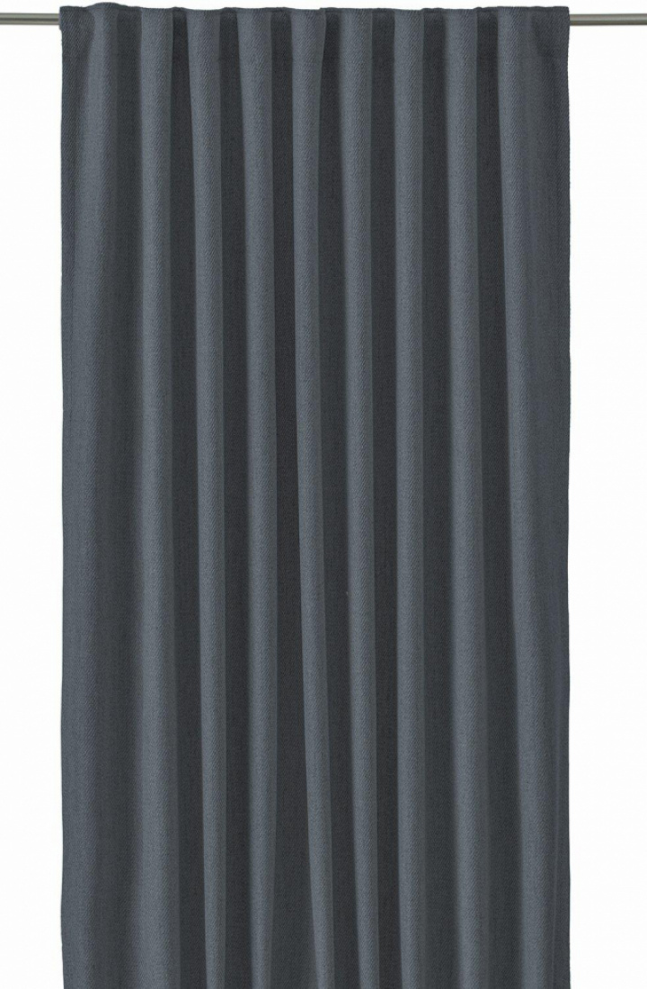 2-pack Gardin \'Greenwich\' 140x280 - Mörkgrå i gruppen Inredning / Textilier / Gardiner hos Reforma (1220-20-110)