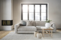 3-Sitssoffa \'Duncan\' Schäslong V - Ljusgrå