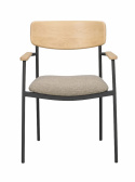 Karmstol \'Maymont\' - Mörkbeige