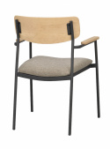 Karmstol \'Maymont\' - Mörkbeige
