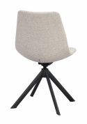 Stol \'Dunmore\' - Ljusbeige/Svart