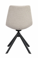 Stol \'Dunmore\' - Ljusbeige/Svart
