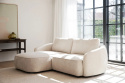 3-sitssoffa \'Norris\' Schäslong vänster - Ljusbeige