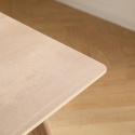 Matbord \'Line\' 180x90 cm - Vitpigmenterad