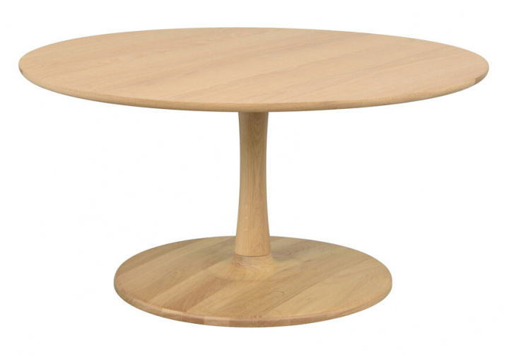 Soffbord 'Hobart' Runt 90cm - Ek