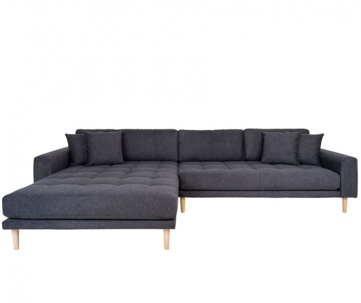 Soffa \'Lido\' Dark Grey - Vnster i gruppen MBLER / Sittmbler / Soffor hos Reforma (1301603)