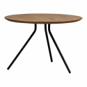 Soffbord Ø60 cm - Natur/Svart