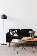 Soffbord Ø60 cm - Natur/Svart