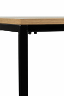 Matbord \'Vega\' 180x90cm - Natur/Svart 