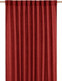 2-pack Gardin \'Cecil\' 140x260 - Röd