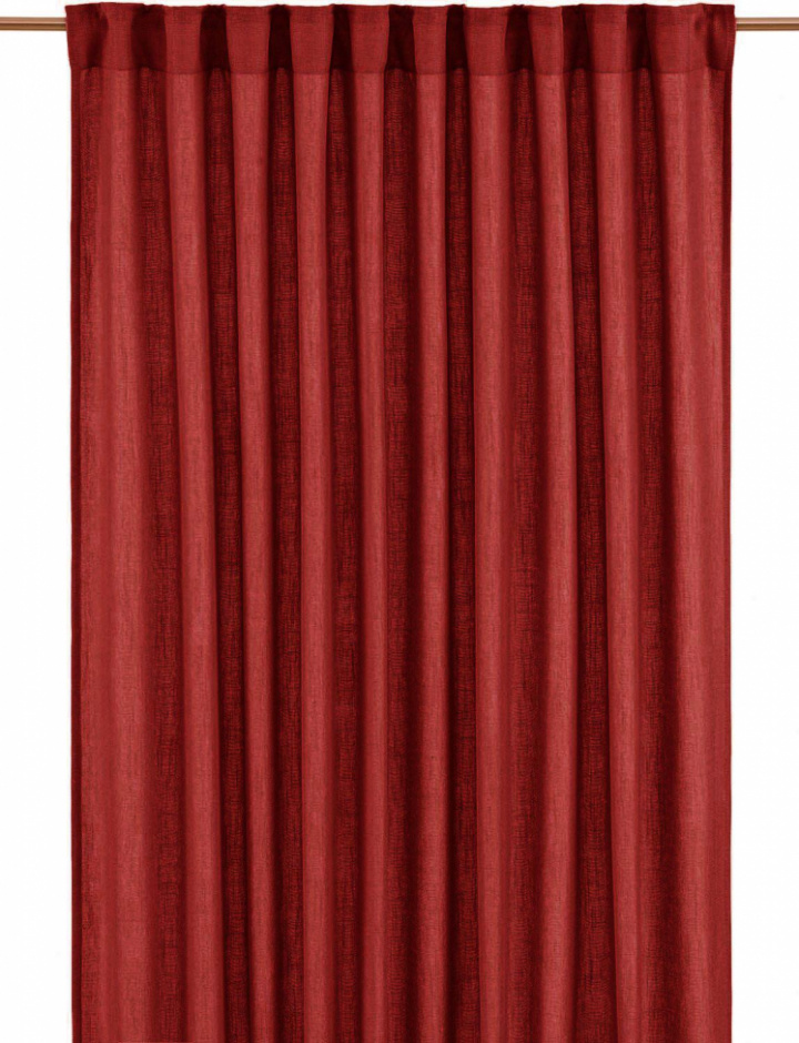 2-pack Gardin \'Cecil\' 140x260 - Röd i gruppen Inredning / Textilier / Gardiner hos Reforma (1339-20-004)