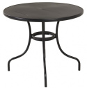Cafébord \'Nordanå\' Runt 90cm - Svart