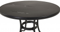 Cafébord \'Nordanå\' Runt 90cm - Svart