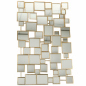 Spegelvägg \'City\' - Guld