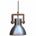 Taklampa \'Ashby Single\' - Silver 19 cm