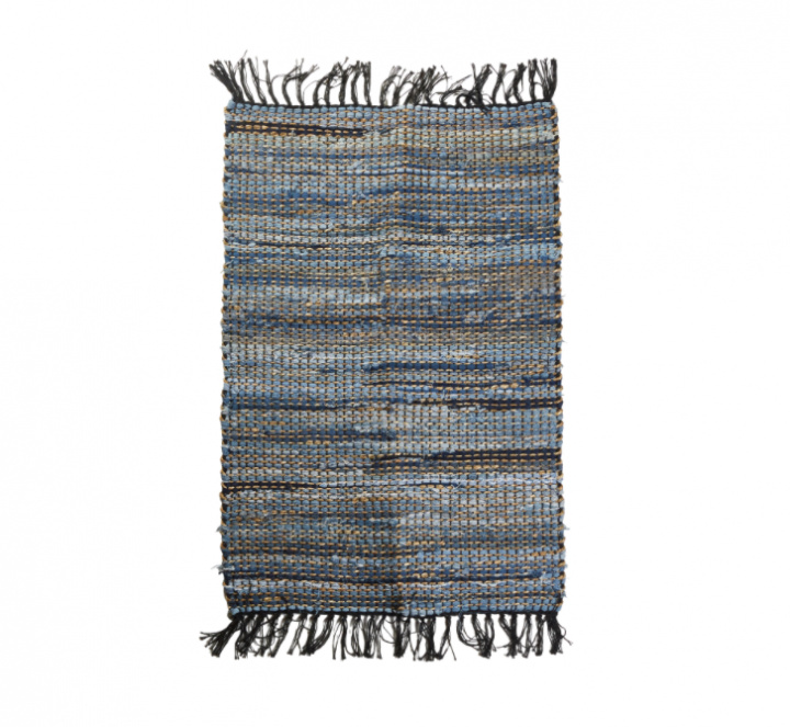 Matta \'Denim\' - Blå 70x140 i gruppen Inredning / Mattor / Vävda Mattor hos Reforma (141833)