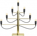 Adventsljusstake \'Milano\' - Svart/Guld
