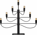 Adventsljusstake \'Milano\' - Svart