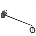 Vägglampa \'Rings\' - Svart metall
