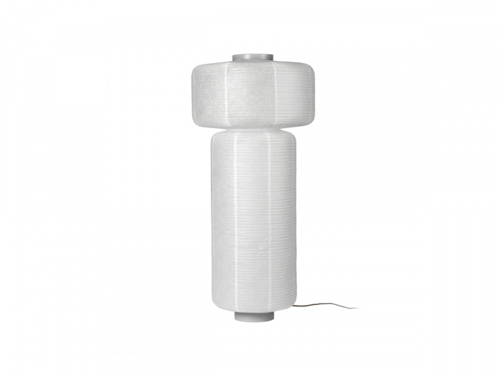Golvlampa 'William' - Vit