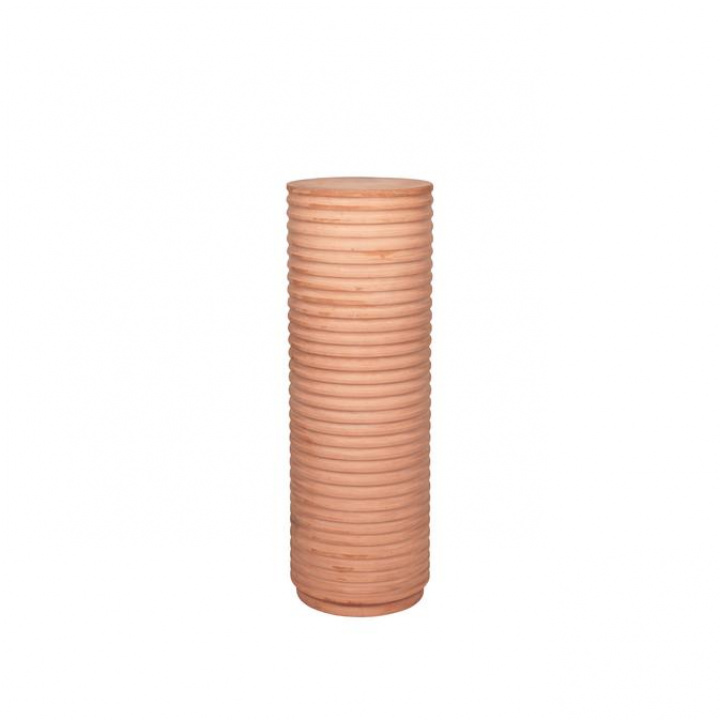 Piedestal \'Rillo\' runt 36cm - Brun i gruppen Möbler / Bord / Sidobord hos Reforma (14469025)