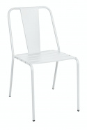 Stol Comfy - Stål Vit