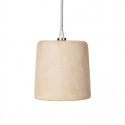 Taklampa \'Conical\' - Nude betong