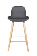 Barstol \'Albert\' Kuip - Mörkgrå