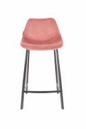 Barstol \'Franky\' S - Rosa/Sammet