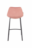 Barstol \'Franky\' S - Rosa/Sammet