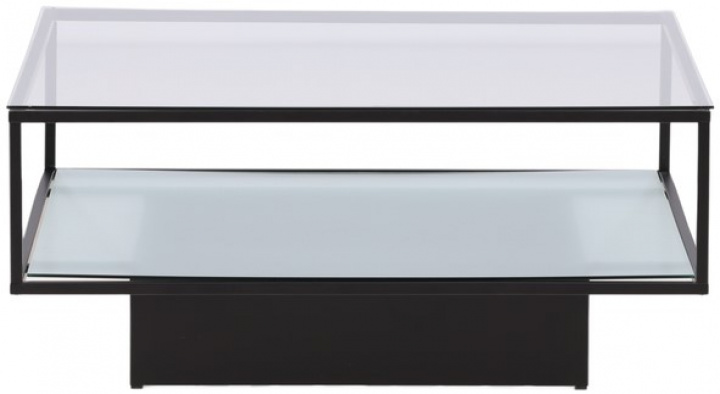 Soffbord 'Mullsjö' 90x90cm - Glas