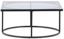 Soffbord \'Skåne\' 90x90cm - Svart