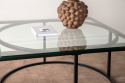 Soffbord \'Skåne\' 90x90cm - Svart