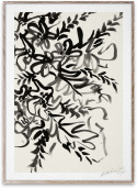 Poster \'Writing\' 30x40 - Svart/Vit