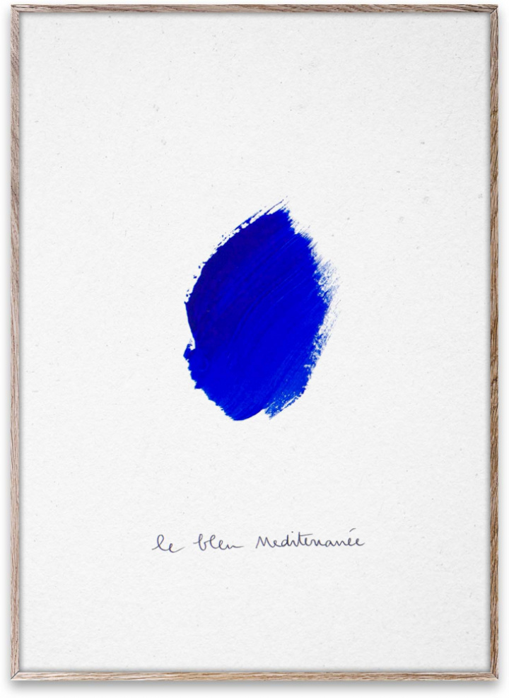 Poster 'Le Bleu I ' 30x40 - Blå