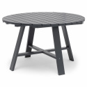 Bord Ute \'Läckö\' Ø120 CM - Grå