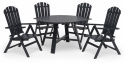 Bord Ute \'Läckö\' Ø120 CM - Grå
