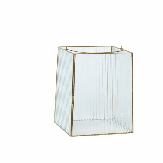Lykta 2-pack - Mssing/Glas