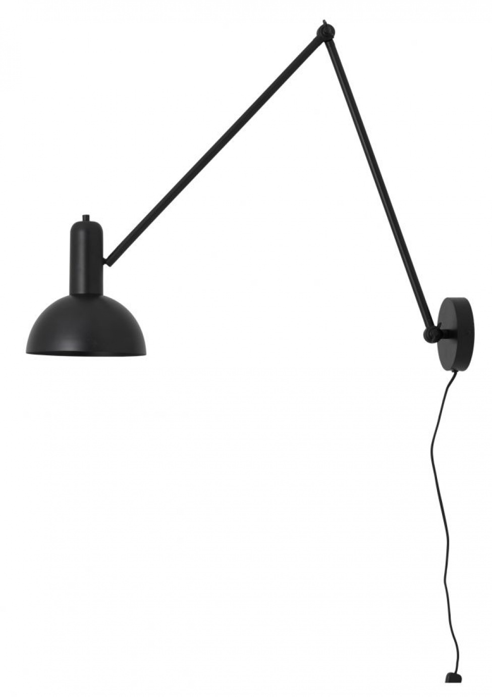 Vgglampa \'FREYA\' - Svart