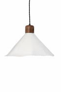 Pendellampa \'Linnea\' - Vit 40x26