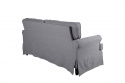 Soffa \'Anja\' 2-sits - Grå
