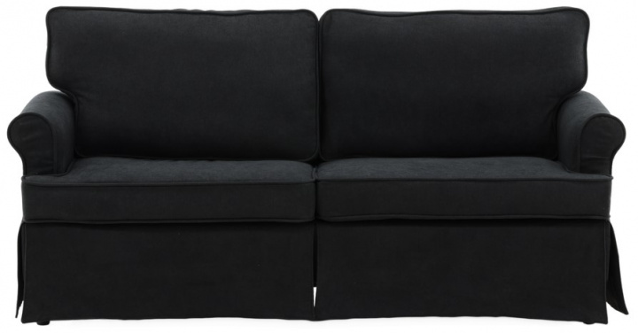 Soffa 'Anja' 2-sits - Svart
