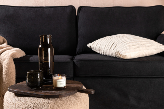 Soffa \'Anja\' 2-sits - Svart