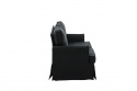Soffa \'Anja\' 2-sits - Svart