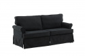 Soffa \'Anja\' 2-sits - Svart