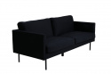 Soffa \'Åland\' 2-sits - Svart